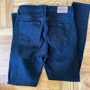 Madewell 9inch High Rise Black Skinny jeans